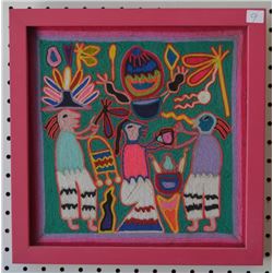 HUICHOL YARN PICTURE