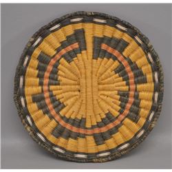 HOPI INDIAN BASKETRY PLAQUE