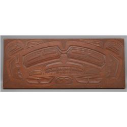 NORTHWEST COAST CARVED WOODEN PLAQUE