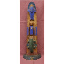 NORTH WEST COAST TOTEM POLE