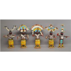 NAVAJO INDIAN APACHE GAN CROWN DANCER SET