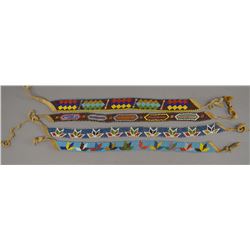 PLAINS INDIAN BEADED CHOKERS