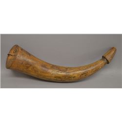 ANTIQUE POWDER HORN