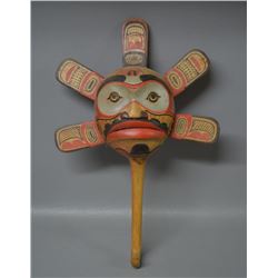DECORATIVE WOODEN RATTLE