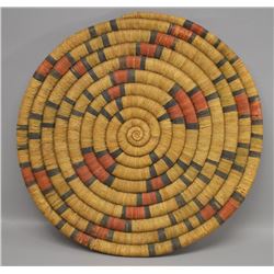 HOPI INDIAN BASKETRY PLAQUE
