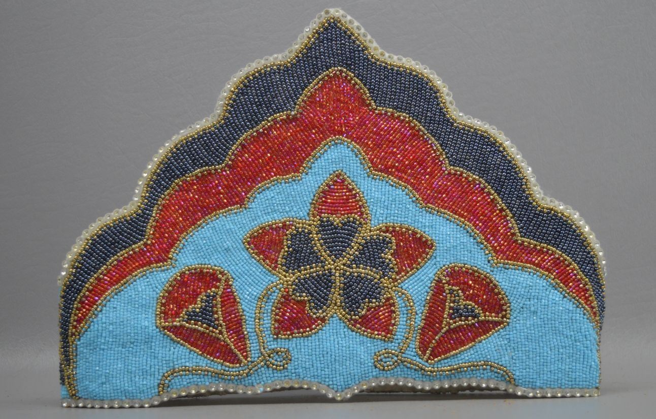 Native Tiara NAVAJO INDIAN BEADED TIARA