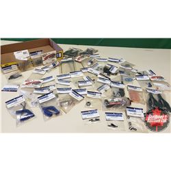 Tray Lot: RC Car/Truck Parts (Locknuts, E-Clips, Bearings, Roll Bar Mounts, Turn Buckle Eyelet & Bal