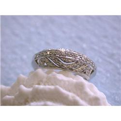 5163 14k Gold Ring with Diamonds
