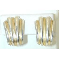 5174 ARDONIS Silver/18K Gold Earrings