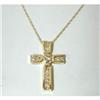 Image 1 : 5176 10k Gold Necklace w/Diamond Pendant