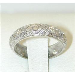 5207 18K White Gold Diamond Ring