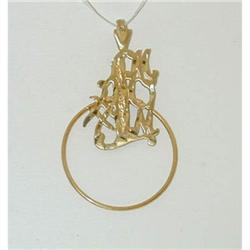 5276 14k Gold Pendant