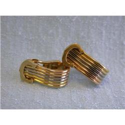5329 Cartier 18k Yellow Gold Earrings