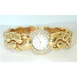 5330 CHOPARD 18K Gold Diamond Watch