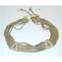 1270 CRAIG DRAKE 18KW Gold Necklace w/Diamond