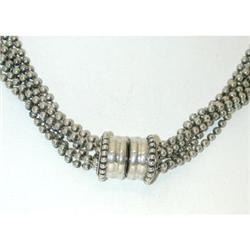 1294 Silver 7 strands Necklace