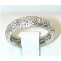 1295 18K White Gold Diamond Ring