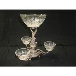 1378 20th Century Sterling Silver CenterPiece