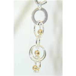 1388 Silver/18K Gold Pendant