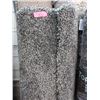 Image 1 : 5" x 7" Charcoal Shag Area Carpet - Store Return
