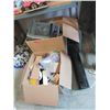 Image 1 : Tower Fan & 2 Cases of Assorted Merchandise