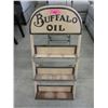 Image 1 : Reproduction Buffalo Oil Metal Product Stand