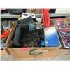 Image 1 : Box of Assorted Tools & Bug Zapper