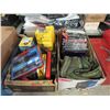 Image 1 : 2 Boxes of Tools, Games & Tablet Sleeves