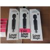 Image 1 : 3 New Love Magic Vibrator/Massagers - Black