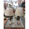 Image 1 : Pair of Matching Table Lamps