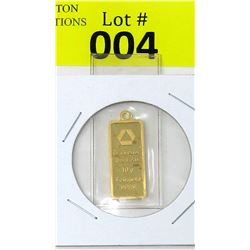 10 Gram German Mint .9999 Fine Gold Bar