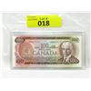 Image 1 : 1975 Canadian 100 Dollar Note in Hard Case