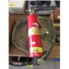 Image 1 : Vintage Fire Hose & Fire Extinguisher