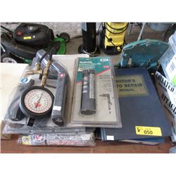2 Auto Repair Boots, Rain Suit & More