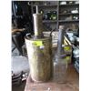 Image 1 : Brass Pressure Pot & Vintage Oil Jar