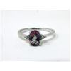 Image 1 : Mystic Topaz & Diamond Sterling Silver Ring