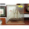 Image 1 : Model of the Ship Elsie in Display Case