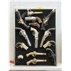 Image 1 : Vintage Gun Shaped Avon Bottles on Plaque