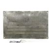 Image 2 : 3 Vintage Metal Machine Plaques & More