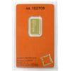 Image 2 : 2.5 Gram .9999 Gold Valcambi Suisse Bar