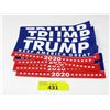 Image 1 : 19 New "Trump 2020" Bumper Stickers