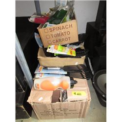 4 Boxes of Assorted New Kitchenware