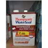 Image 1 : 4 x 1 Gallon Thompson Waterproof Wood Stain
