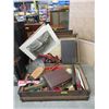 Image 1 : Vintage Storage Trunk & Contents