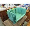 Image 1 : 4 Plastic Stackable Sorting Bins