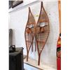 Image 1 : Pair of Wood and Sinew Snowshoes