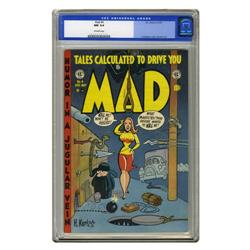 Mad #4 (EC, 1953) CGC NM 9.4 Off-white pages. A Superma 