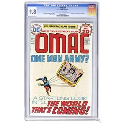 OMAC #1 (DC, 1974) CGC NM/MT 9.8 Off-white to white pag OMAC #1 (DC, 1974) CGC NM/MT 9.8 Off-white t