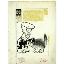 Warren Kremer - Little Max #42 Cover Original Art (Harv 