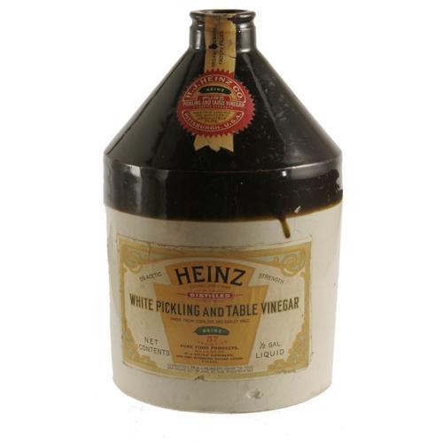 Heinz "White Pickling and Table Vinegar" Jug. He